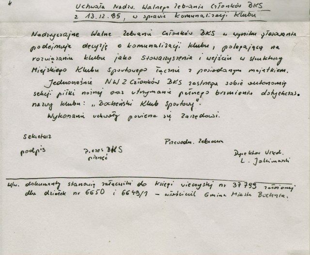 odpis uchwały z dnia 12.12.1995